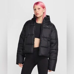 Nike Classic Therma-FIT Loose Hooded Puffer Jacket - Large - NWT
